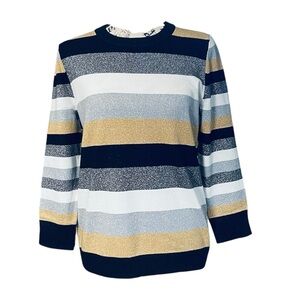 Halogen Metallic Sweater